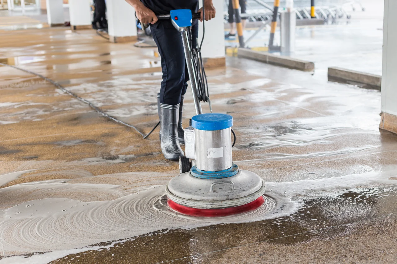 Floor cleaning and maintenance service