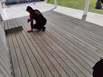 Professional garage cleaning service